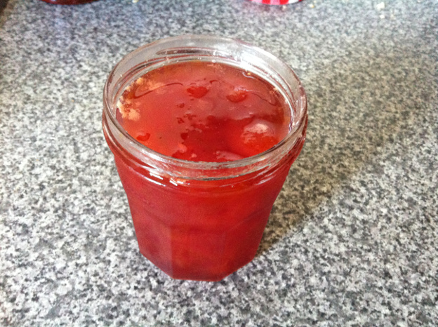 Spiced plum jam
